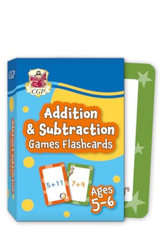 

Addition and Subtraction Games Flashcards for Ages 56 Year 1 by CGP BooksCGP Books-Hardcover