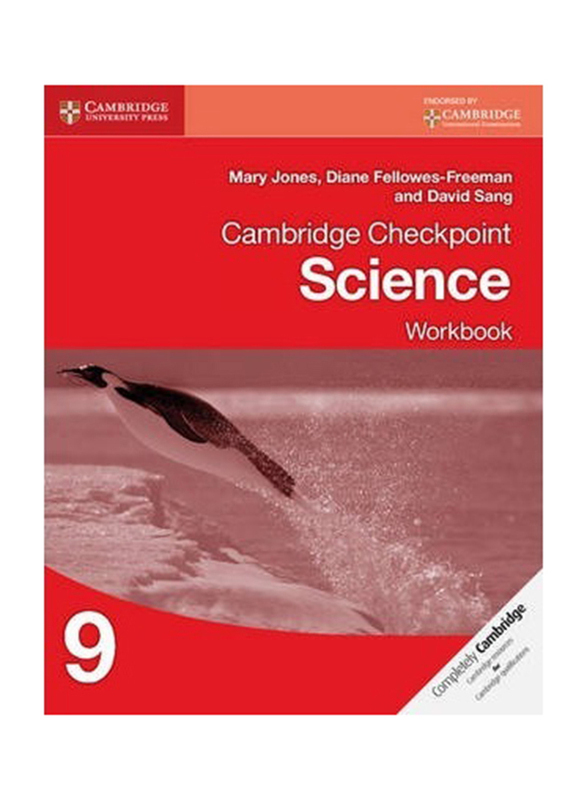 

Cambridge Checkpoint Science Workbook 9, Paperback Book, By: Mary Jones, Diane Fellowes-Freeman, David Sang