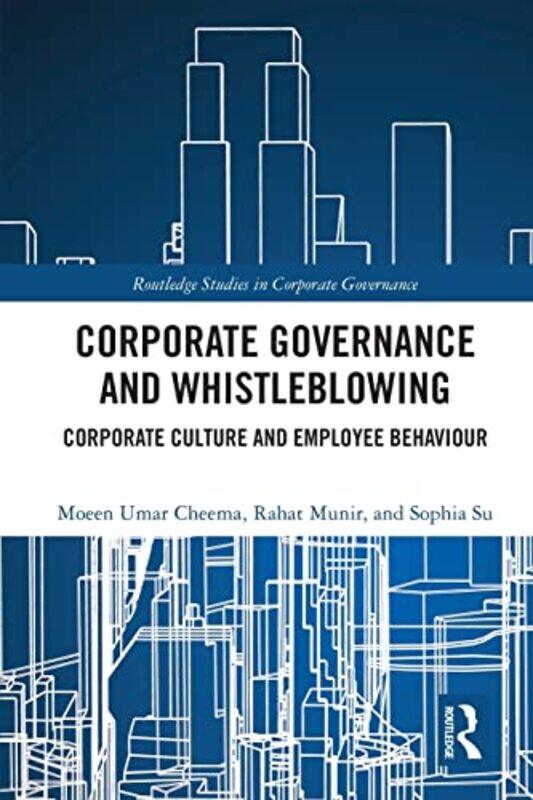 

Corporate Governance and Whistleblowing by Yellowlees University of Florida Douglas-Paperback