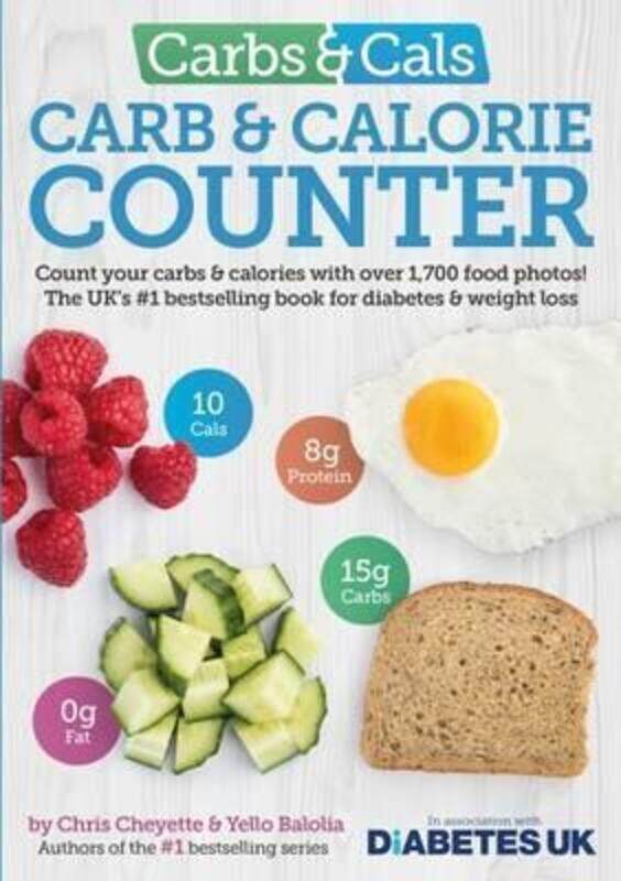 

Carbs & Cals Carb & Calorie Counter: Count Your Carbs & Calories with Over 1, 700 Food & Drink Photos!, Paperback Book, By: Chris Cheyette