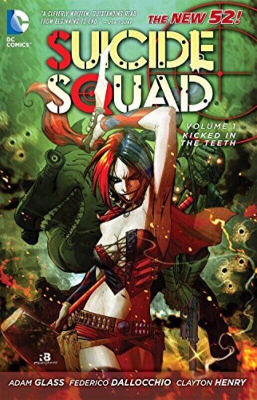 

Suicide Squad Vol. 1: Kicked in the Teeth (The New 52), Paperback Book, By: Adam Glass