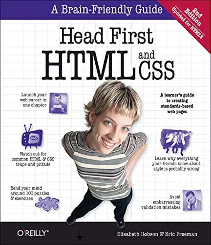 

Head First HTML and CSS , Paperback by Robson, Elisabeth