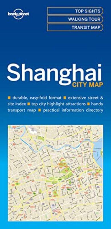 

Lonely Planet Shanghai City Map,Paperback by Lonely Planet