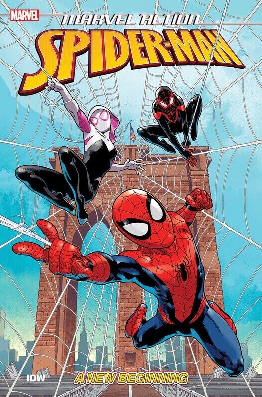 

Marvel Action Spider-Man New Beginnings (Book One), Paperback Book, By: Delilah S. Dawson and Fico Ossio