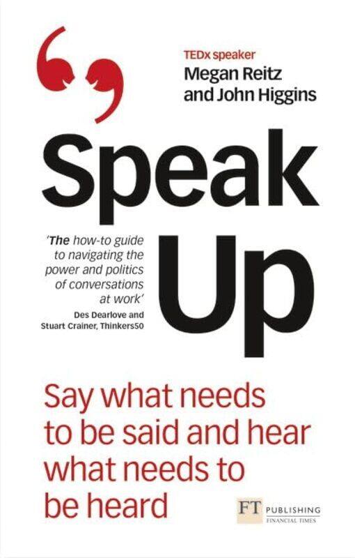 

Speak Up By Reitz, Megan - Higgins, John Paperback