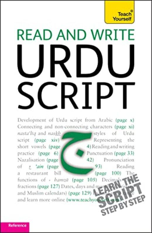 

Read and write Urdu script Teach yourself by Richard Delacy-Paperback