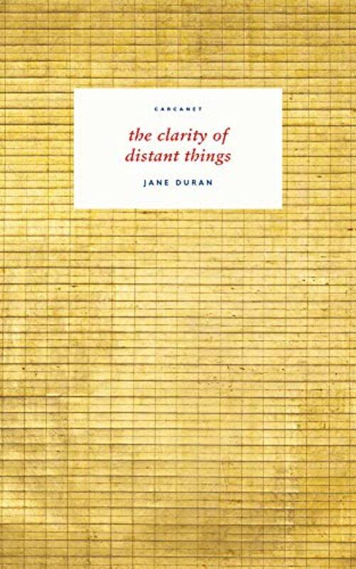 

the clarity of distant things by Jane Duran-Paperback