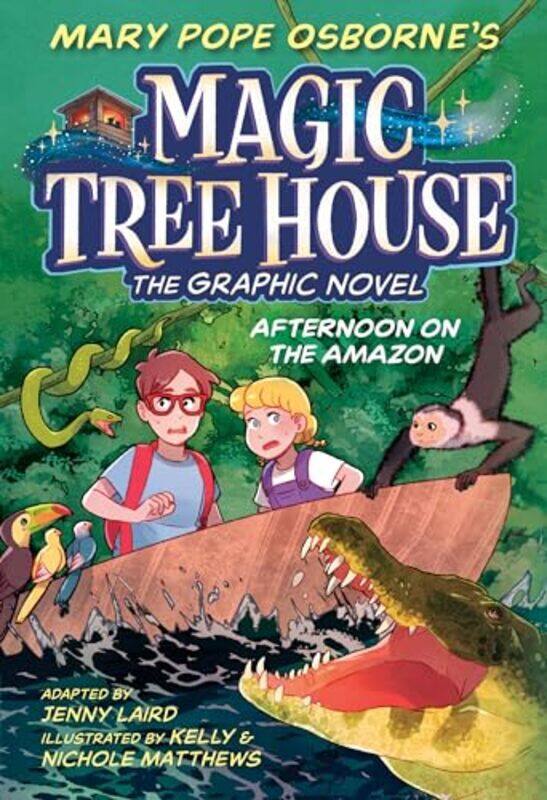 

Afternoon On The Amazon Graphic Novel By Mary Pope Osborne Paperback