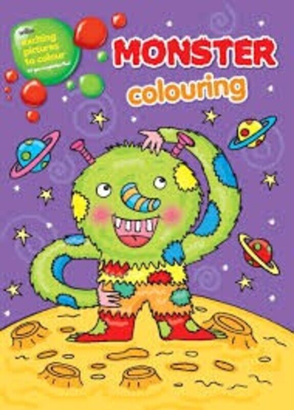 

MONSTER COLOURING BOOK, Paperback Book, By: Parragon India