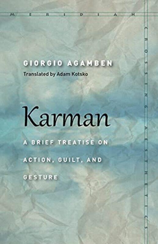 

Karman by Giorgio AgambenAdam Kotsko-Paperback