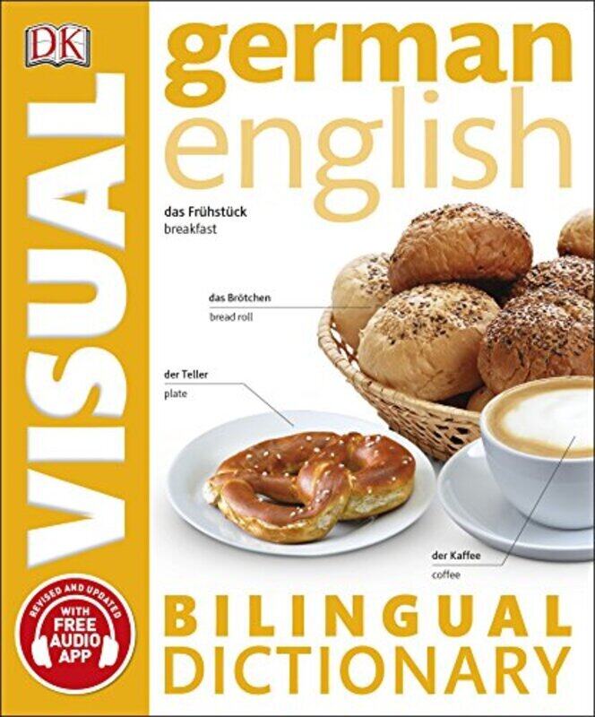 

German English Bilingual Visual Dictionary (DK Bilingual Dictionaries), Paperback Book, By: DK