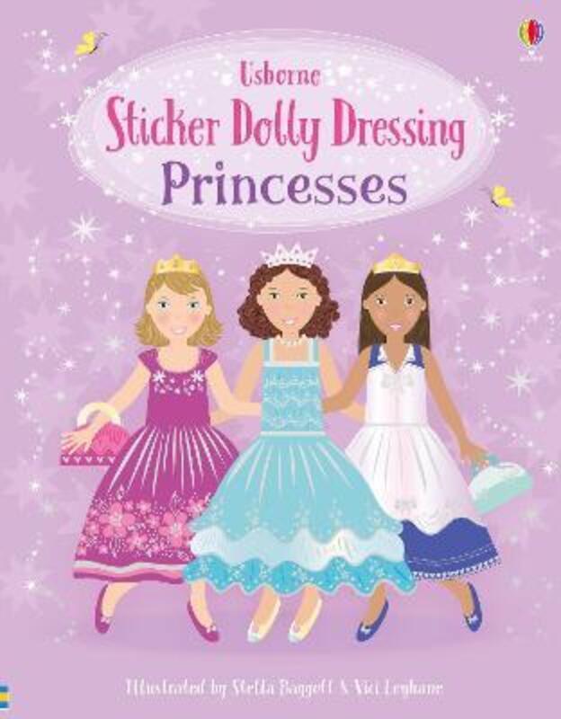 

Sticker Dolly Dressing Princesses.paperback,By :Watt Fiona