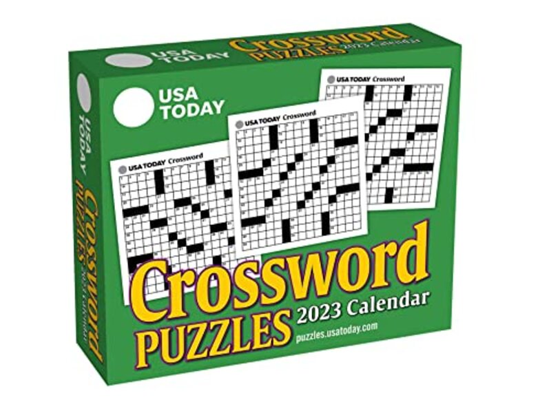 Usa Today Crossword Puzzles 2023 Daytoday Calendar By Usa Today Paperback