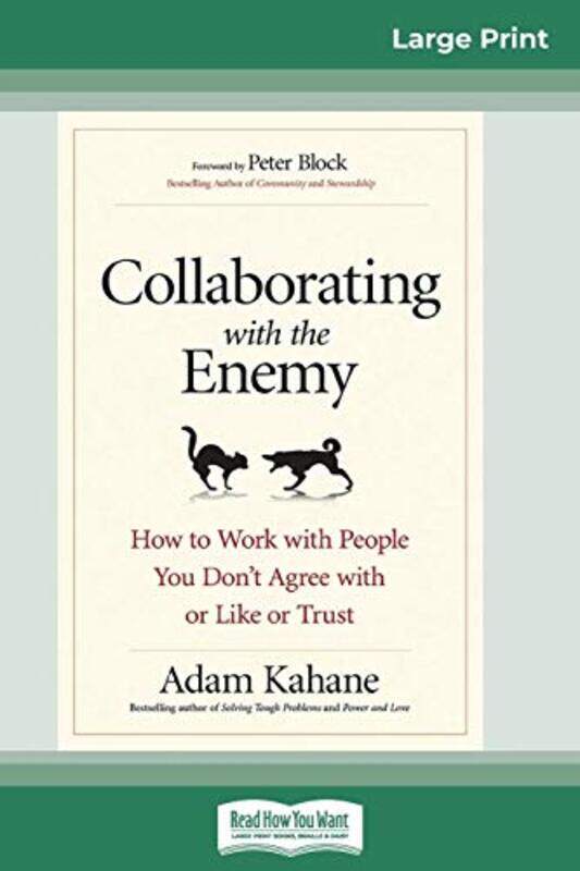 

Collaborating With The Enemy, Paperback by Kahane, Adam