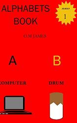 alphabets book by O M James-Hardcover