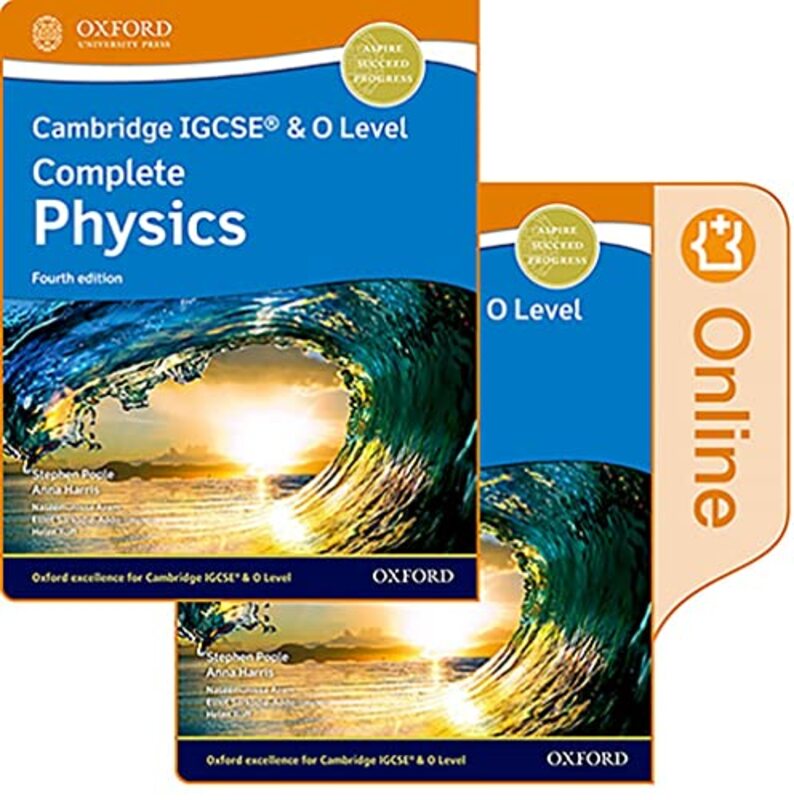 Cambridge Igcse R & O Level Complete Physics Print And Enhanced Online Student Book Pack Fourth E By Pople, Stephen - Harris, Anna Paperback