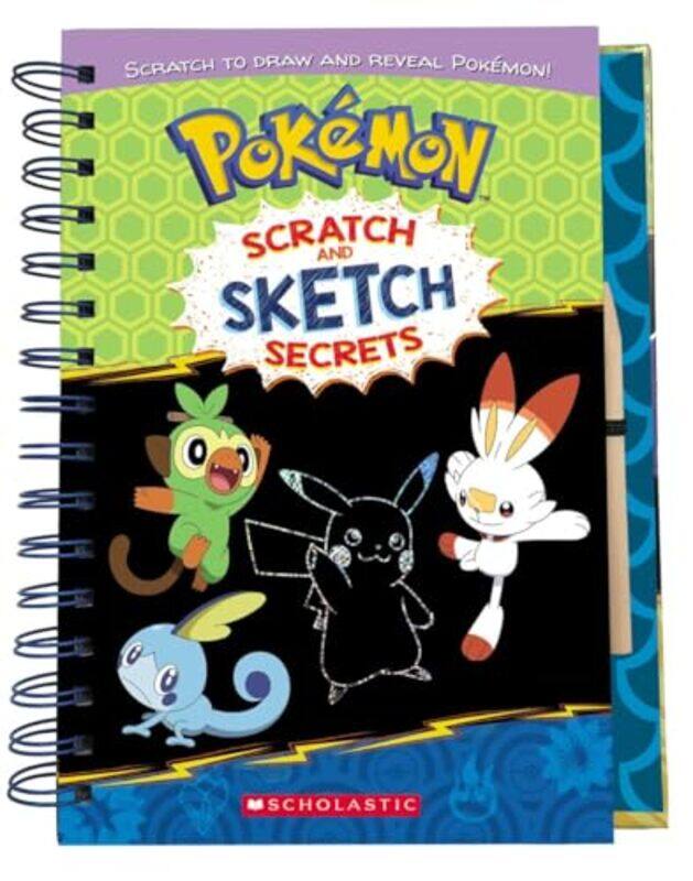 

Pokemon Act Scratch And Sketch By Barbo Maria S - Hardcover