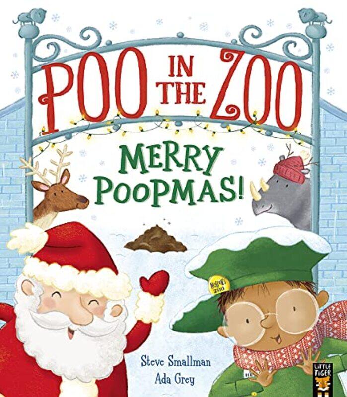 

Poo in the Zoo Merry Poopmas by Steve SmallmanAda Grey-Paperback