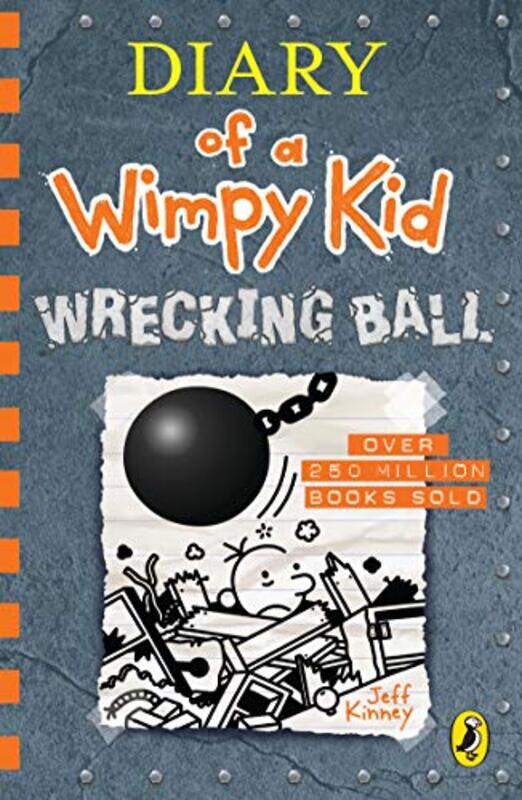 

Diary of a Wimpy Kid Wrecking Ball Book 14 by Jeff Kinney-Paperback