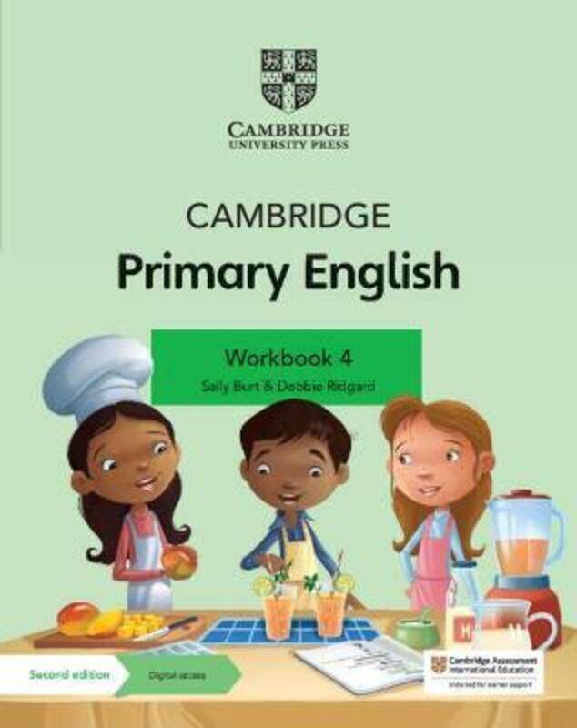 

Cambridge Primary English Workbook 4 with Digital Access (1 Year), Paperback Book, By: Sally Burt