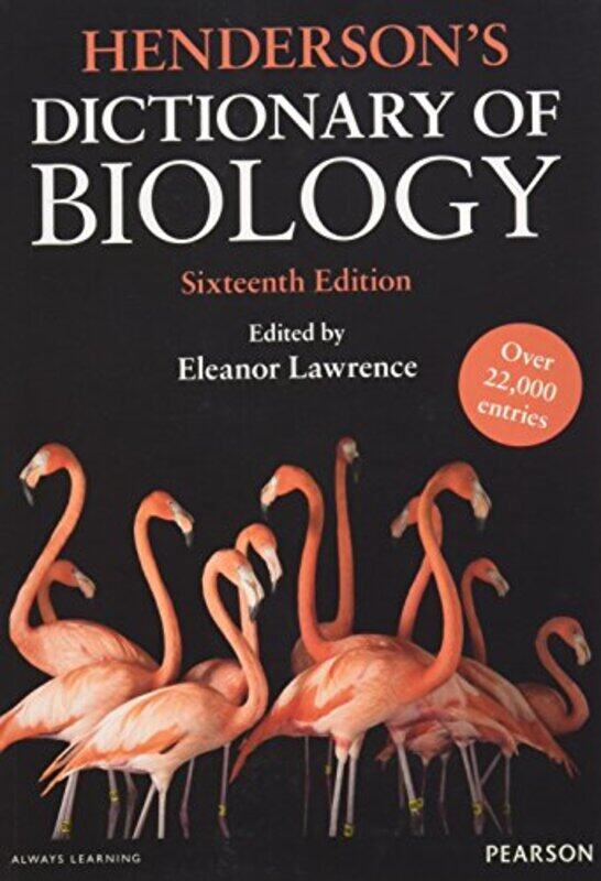 

Hendersons Dictionary of Biology by Deborah GajicJock McGinty-Paperback