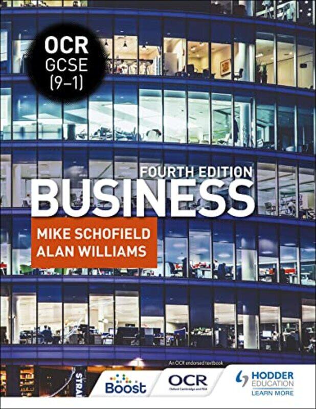 

Ocr Gcse 91 Business Fourth Edition By Mike Schofieldalan W...Paperback