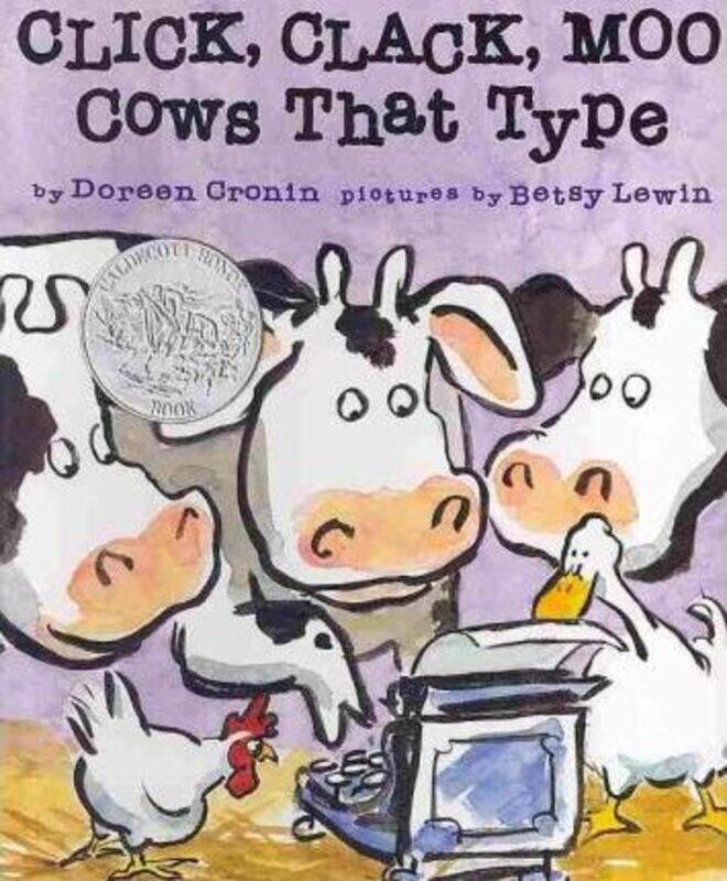 

Click, Clack, Moo: Cows That Type,Hardcover,ByCronin, Doreen - Lewin, Betsy