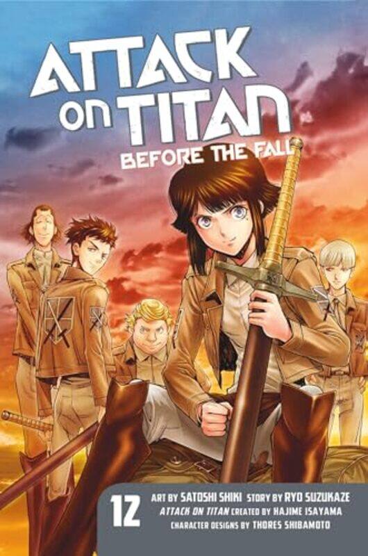 

Attack On Titan Before The Fall 12 by Satoshi ShikiRyo Suzukaze-Paperback