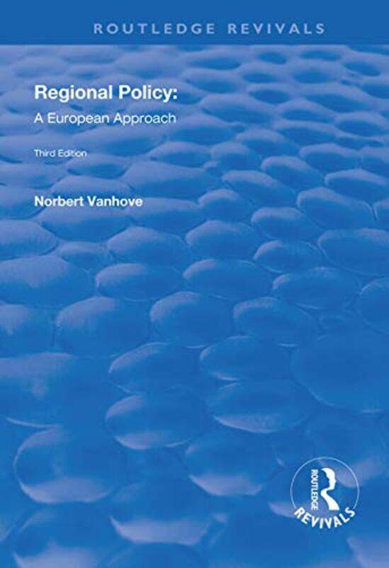 

Regional Policy by Norbert Vanhove-Paperback