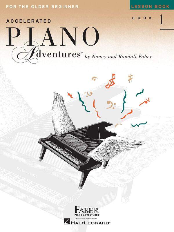 

Piano Adventures for the Older Beginner Lesson BK1, Paperback Book, By: Nancy Faber
