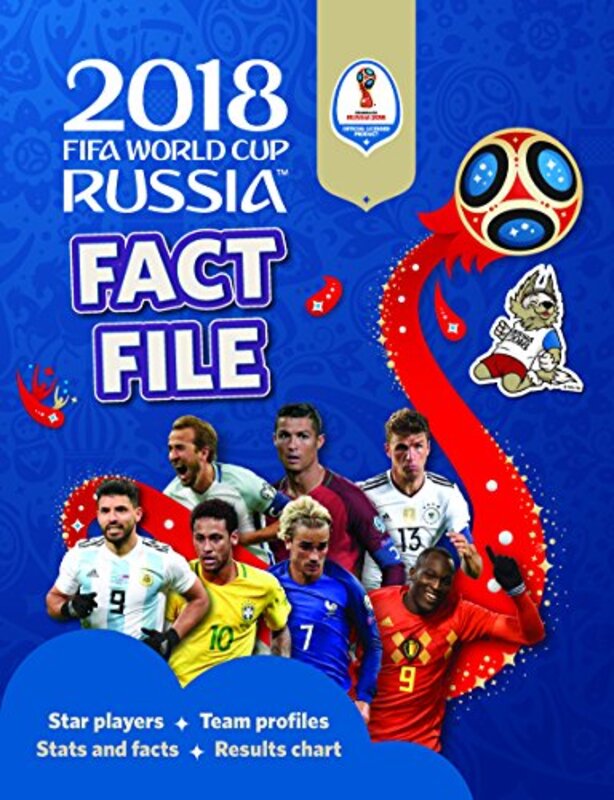 2018 FIFA World Cup Russia (TM) Fact File, Hardcover Book, By: Kevin Pettman