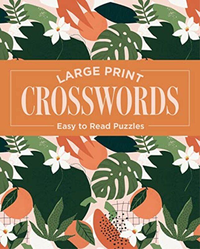 

Large Print Crosswords by Eric Saunders-Paperback