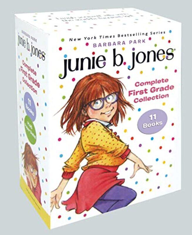 

Junie B. Jones Complete First Grade Collection: Books 18-28 with paper dolls in boxed set,Paperback by Park, Barbara - Brunkus, Denise