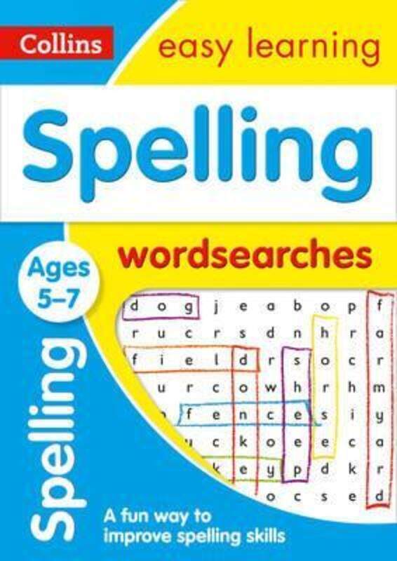 

Spelling Word Searches Ages 5-7: Prepare for school with easy home learning (Collins Easy Learning K.paperback,By :Collins Easy Learning