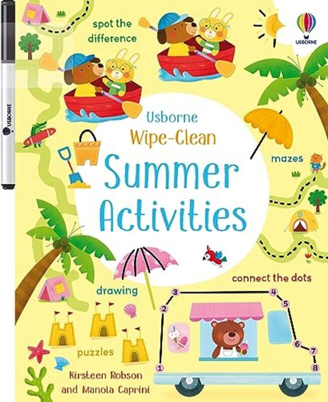 

Wipe Clean Summer Activities By Robson Kirsteen - Paperback