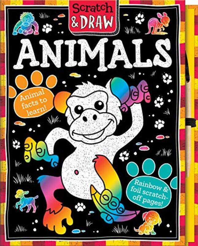 

Scratch and Draw Animals , Hardcover by Oakley, Graham