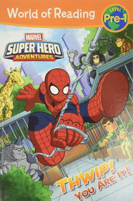 

World of Reading Super Hero Adventures: Thwip! You Are It!: Level Pre-1, Paperback Book, By: Alexandra West