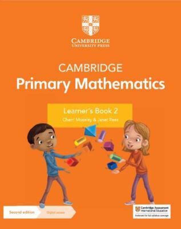 

Cambridge Primary Mathematics Learner's Book 2 with Digital Access (1 Year).paperback,By :Moseley, Cherri - Rees, Janet