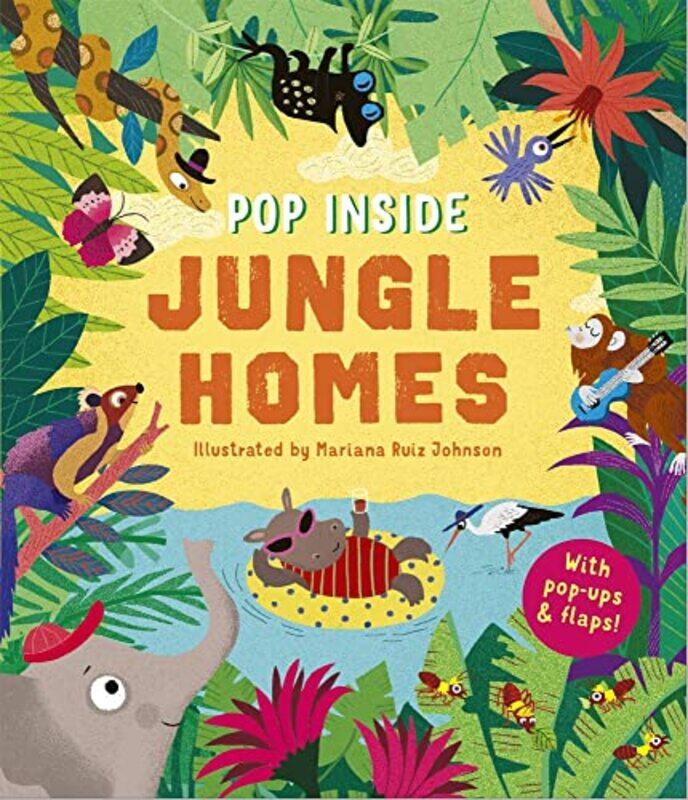 

Pop Inside Jungle Homes by Sarah Litvinoff-Hardcover