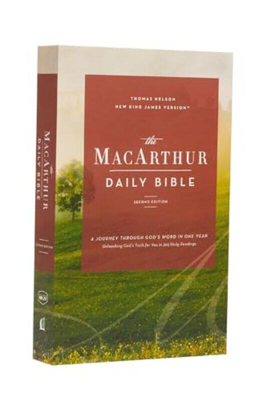 

The Nkjv Macarthur Daily Bible 2Nd Edition Paperback Comfort Print-Paperback