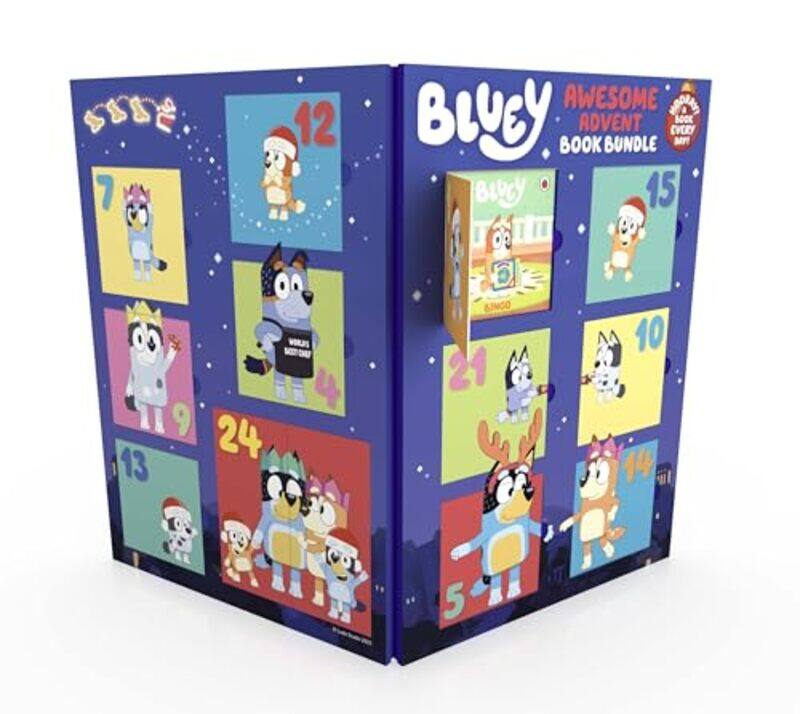 

Bluey Awesome Advent Bk Bundle By Penguin Young Readers - Hardcover