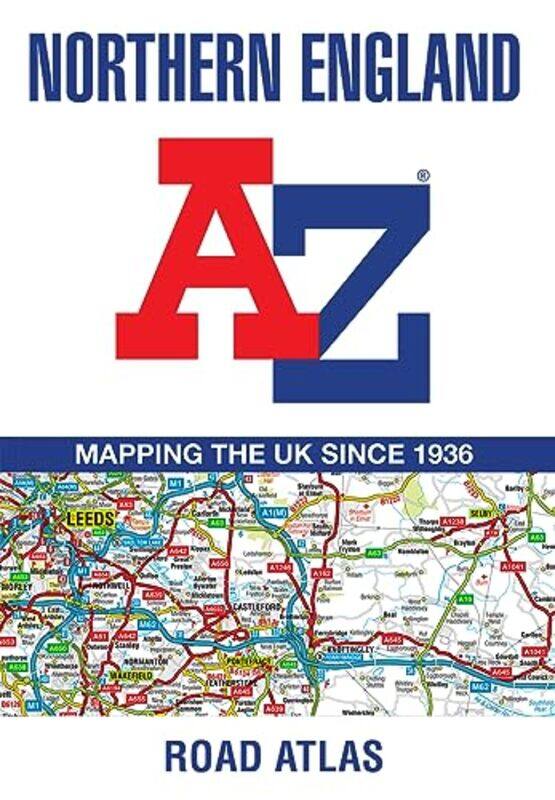 

Northern England AZ Road Atlas by Dr Pandora Pound-Paperback