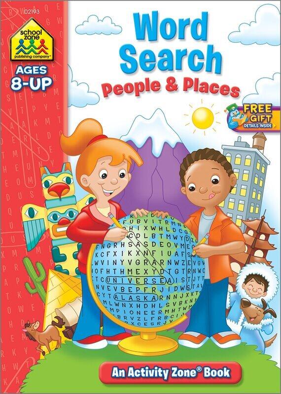 

Word Search Activity Zone, Paperback Book, By: School Zone Publishing