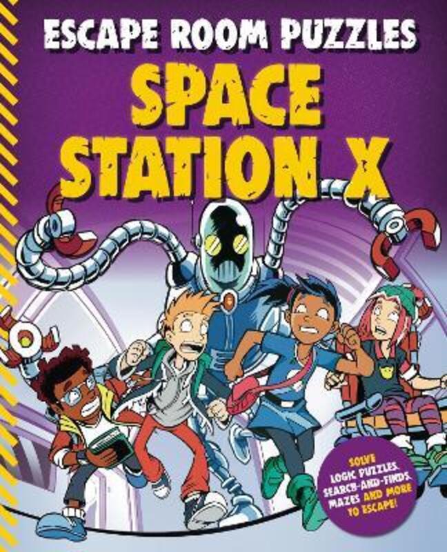 

Escape Room Puzzles: Space Station X.paperback,By :Kingfisher