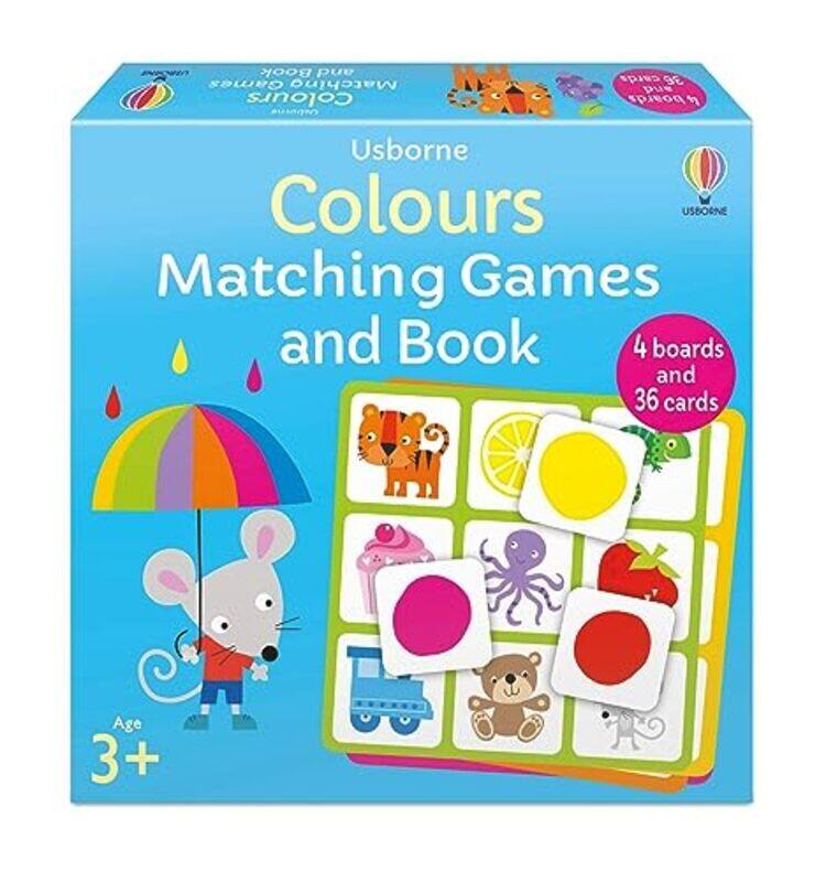 

Colours Matching Games and Book,Paperback by Kate Nolan