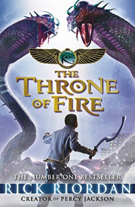 

The Throne of Fire The Kane Chronicles Book 2 by Rick Riordan-Paperback