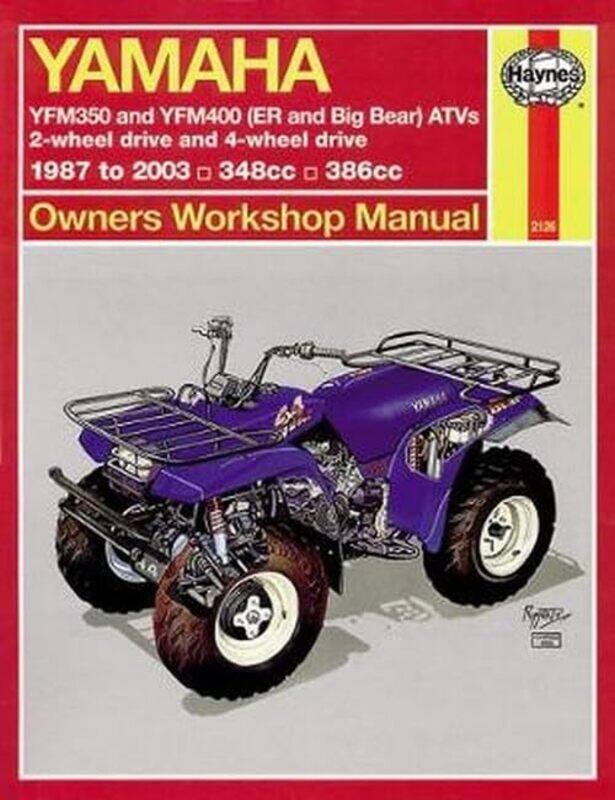 

Yamaha ATVs 87 09 Haynes Repair Manual by Haynes Publishing-Paperback