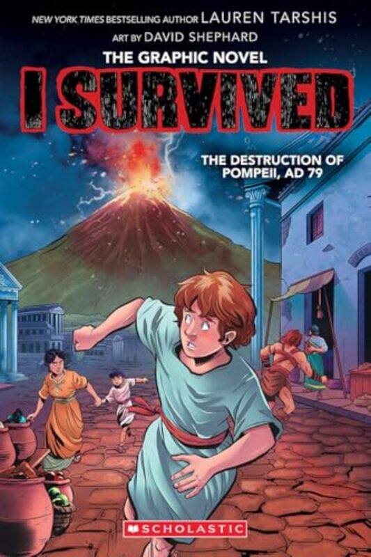 

The Destruction of Pompeii AD 79 by Lauren Tarshis-Paperback