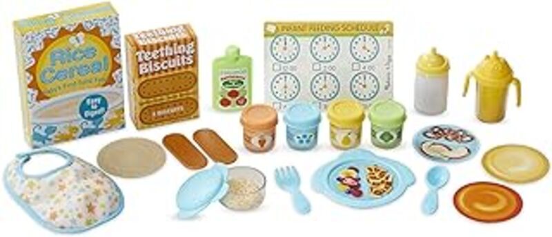 Mine To Love Mealtime Play Set By Melissa & Doug - Paperback