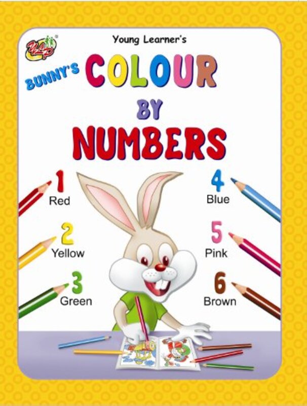 Bunnys Colour By Numbers by Young Learner Publications-Paperback